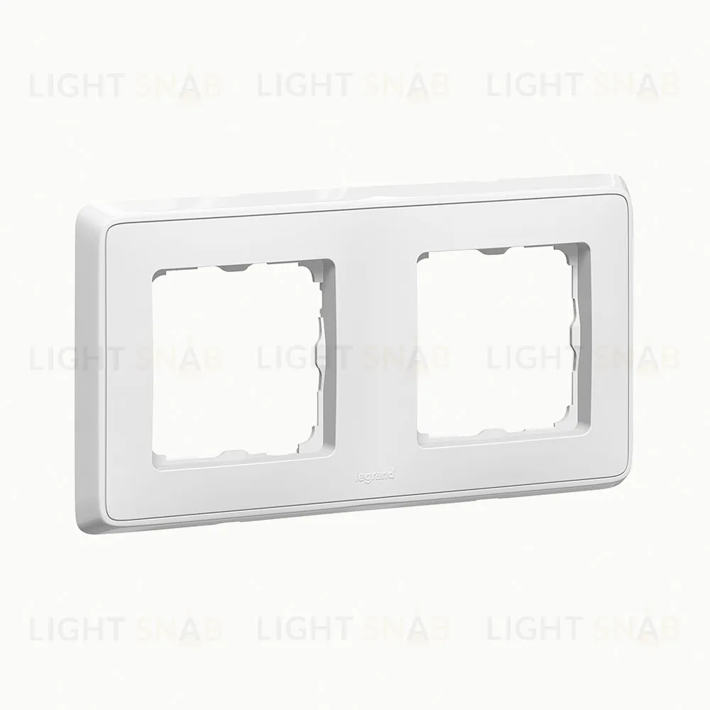 Рамка двойная Legrand Cariva белый 773652 773652