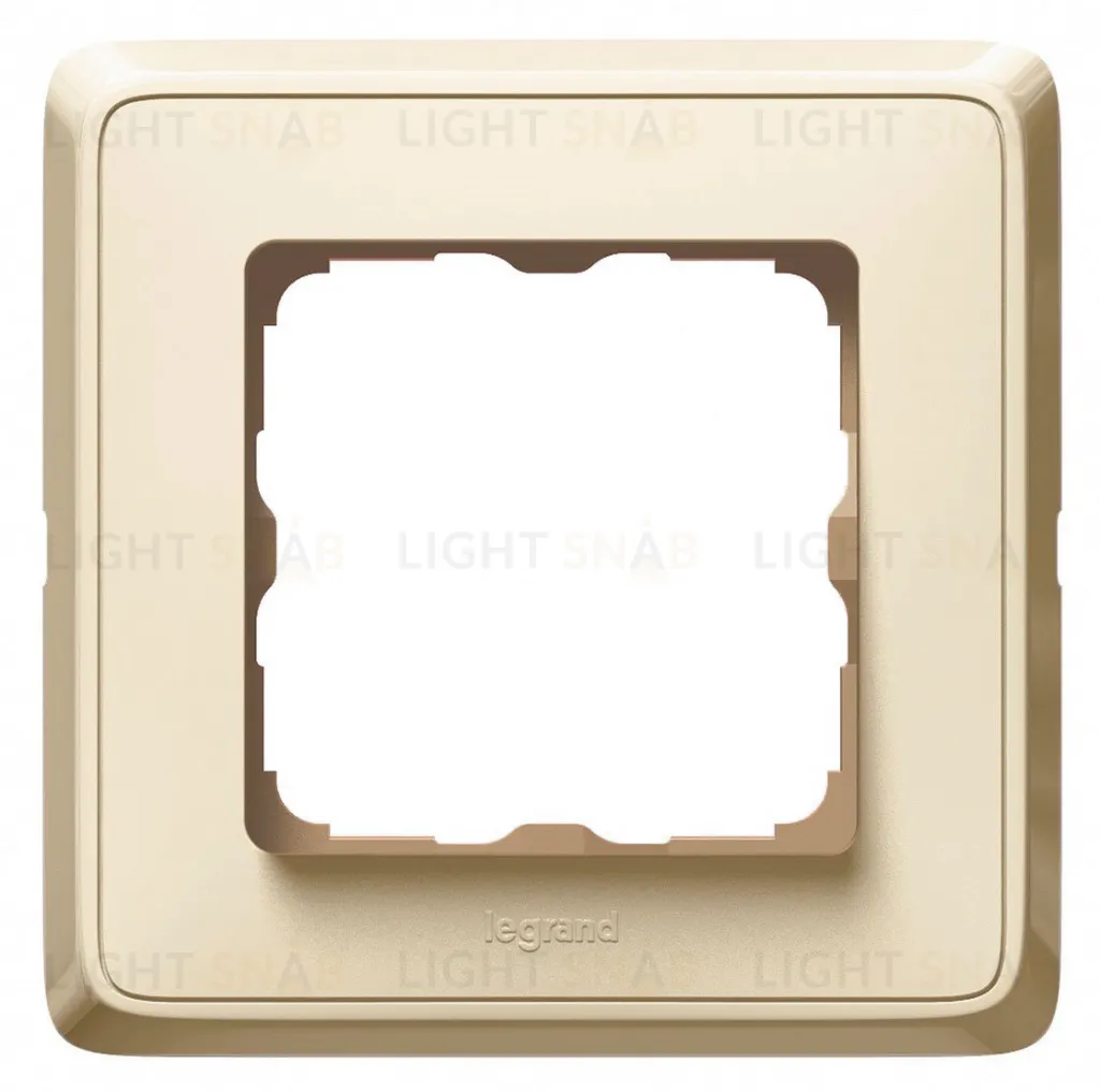 Рамка одинарная Legrand Cariva слоновая кость 773760 773760