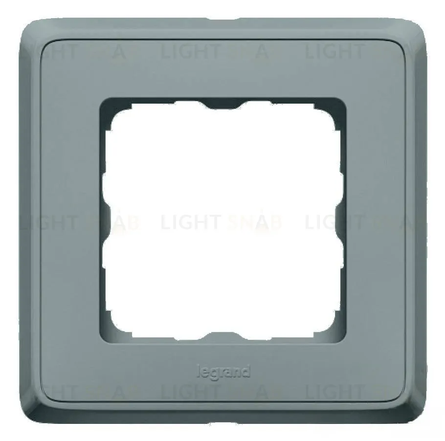 Рамка одинарная Legrand Cariva жемчужно-серый 773691 773691