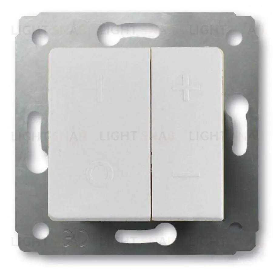 Светорегулятор клавишный 60-500 Вт Legrand Cariva белый 773615 773615