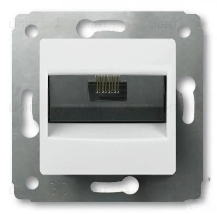 Розетка компьютерная RJ 45 UTP Кат.6 Legrand Cariva белый 773641 773641