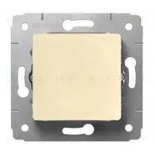 Выключатель 1 клавишный Legrand Cariva 10А слоновая кость 773756 773756