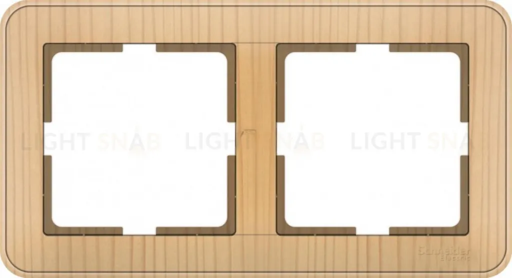 Рамка двойная Schneider Electric W59 сосна KD-2-78 KD-2-78