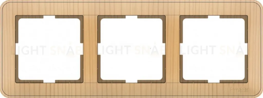 Рамка тройная Schneider Electric W59 сосна KD-3-78 KD-3-78
