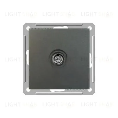 Розетка TV оконечная Schneider Electric W59 черный бархат RTS-151-6-86 RTS-151-6-86