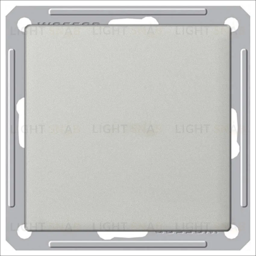 Переключатель одноклавишный Schneider Electric W59 (вкл/выкл с 2-х мест) 16А/250В матовый хром VS616-156-5-86 VS616-156-5-86