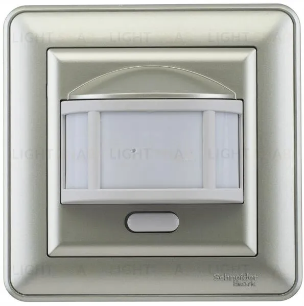 Датчик движения Schneider Electric W59 2300 Вт 3-х проводное подключение, в сборе с рамкой, шампань DDS-251-48 DDS-251-48