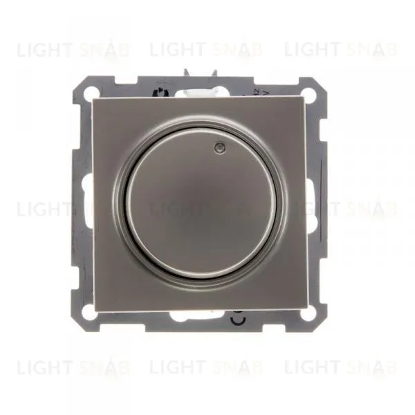 Светорегулятор поворотно-нажимной Schneider Electric W59 600 Вт, 230 В для галог. ламп и накаливан., шампань SR-5S2-4-86 SR-5S2-4-86