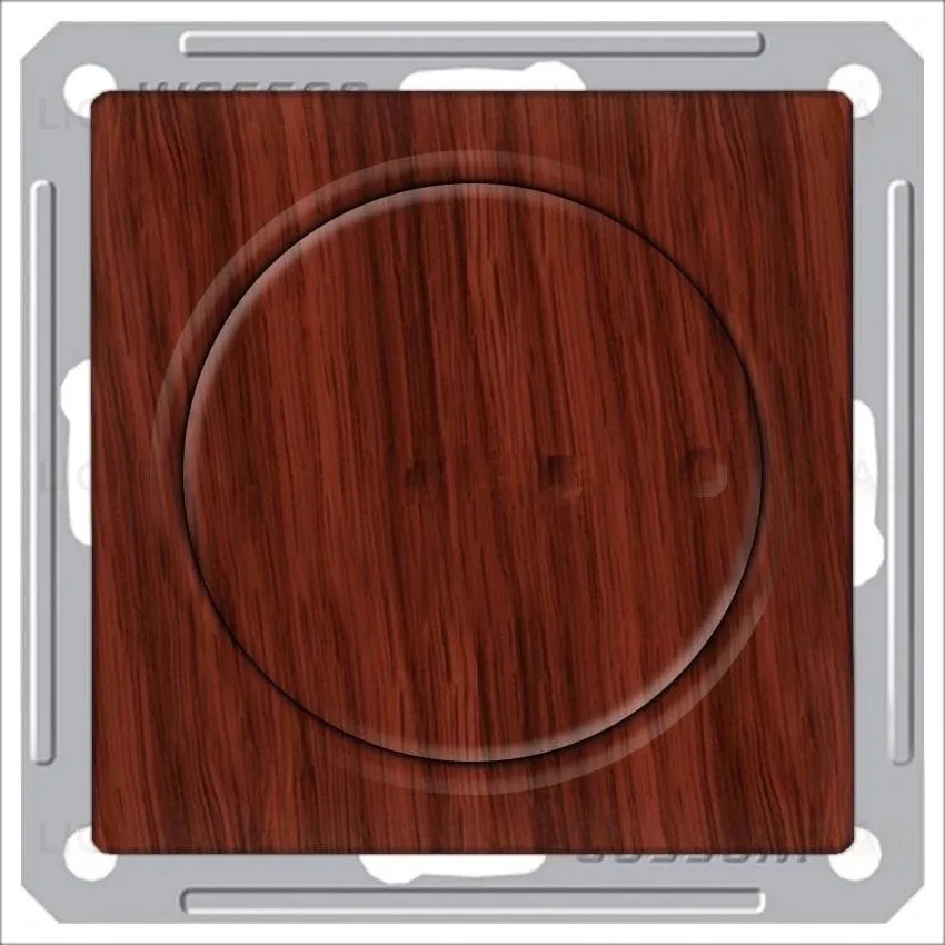 Светорегулятор поворотно-нажимной Schneider Electric W59 600 Вт, 230 В для галог. ламп и накаливан., мореный дуб SR-5S2-9-86 SR-5S2-9-86