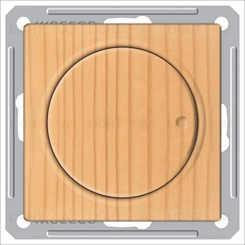 Светорегулятор поворотный Schneider Electric W59 300 Вт, 230 В для галог. ламп и накаливан., сосна SR-5S0-7-86 SR-5S0-7-86