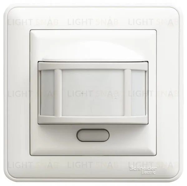 Датчик движения Schneider Electric W59 2300 Вт 3-х проводное подключение, в сборе с рамкой, белый DDS-251-18 DDS-251-18