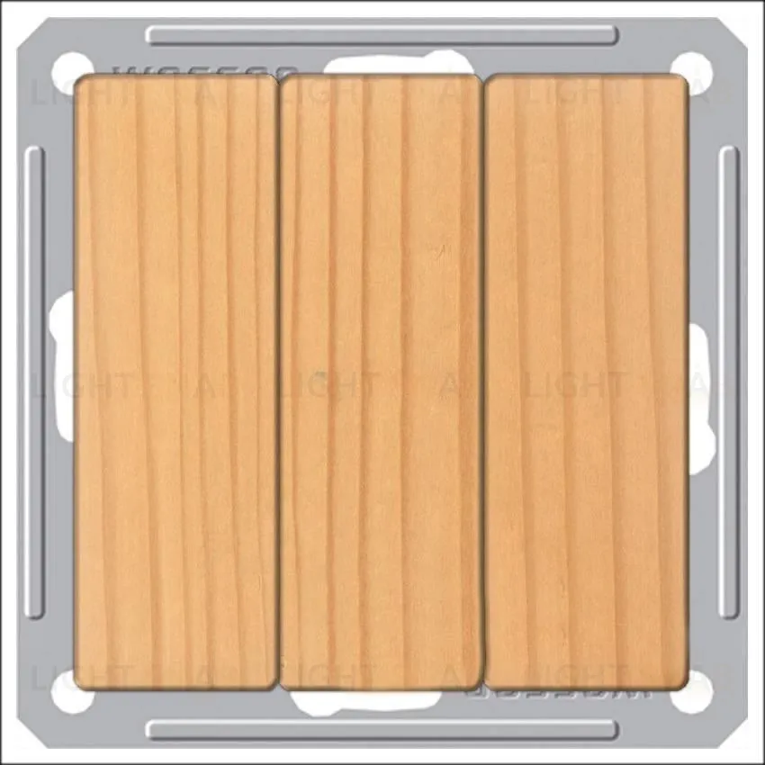 Выключатель трехклавишный Schneider Electric W59 16А/250В сосна VS0516-351-7-86 VS0516-351-7-86