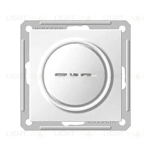 Светорегулятор поворотный Schneider Electric W59 300 Вт, 230 В для галог. ламп и накаливан., белый SR-5S0-1-86 SR-5S0-1-86