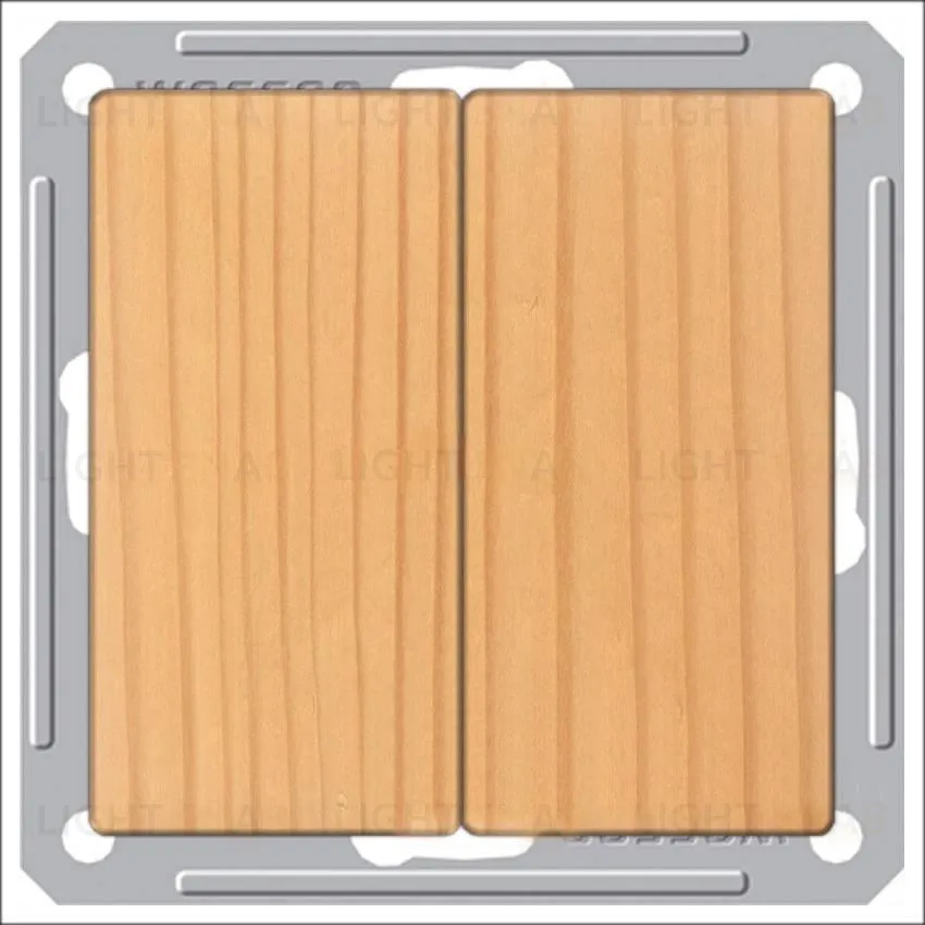 Выключатель двухклавишный Schneider Electric W59 16А/250В сосна VS516-252-7-86 VS516-252-7-86