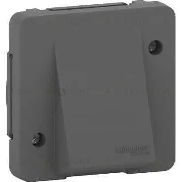 Вывод кабеля Schneider Mureva Styl для одного кабеля 3 x 2,5 мм2, IP55, антрацит MUR37931 MUR37931