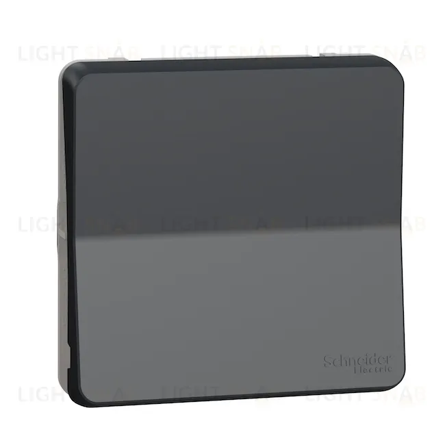 Выключатель-переключатель одноклавишный Schneider Electric Mureva Styl 10 AX, IP55, антрацит MUR37021 MUR37021