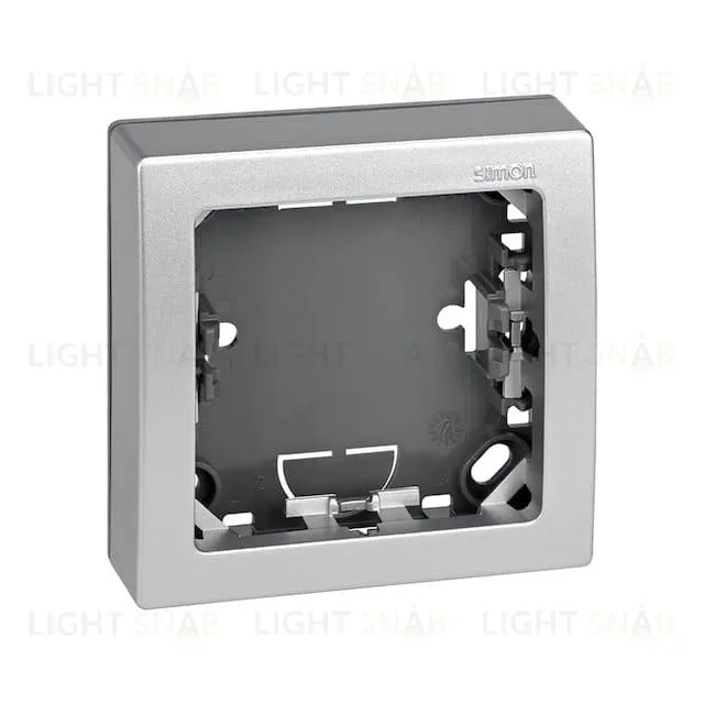 Рамка одинарная Simon 73 Loft, алюминий 73610-63 73610-63