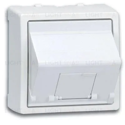 Розетка интернет одинарная Simon 73 Loft RJ45 5 кат., белый 75540-39+73085-60 75540-39 + 73085-60