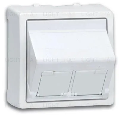 Розетка интернет двойная Simon 73 Loft RJ45 5 кат., белый 75001-39+75001-39+75540-39+75540-39+73086-60 75001-39 + 75540-39 + 73086-60