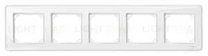 Рамка пятерная Merten M-Creative, прозрачная MTN4050-3500 MTN4050-3500
