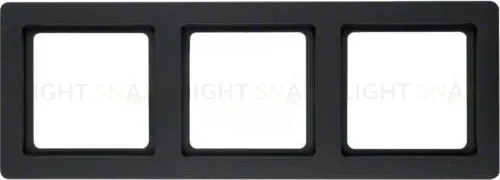 Рамка тройная Berker Q.1 антрацит с эффектом бархата 10136086 10136086