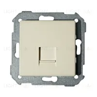 Розетка компьютерная Simon 82 RJ45 (слоновая кость) 75540-39+82005-31 75540-39 + 82005-31