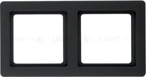 Рамка двойная Berker Q.1 антрацит с эффектом бархата 10126086 10126086