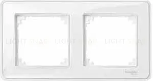 Рамка двойная Merten M-Creative,прозрачная MTN4020-3500 MTN4020-3500