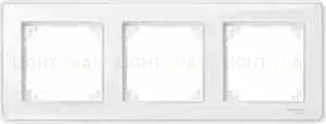 Рамка тройная Merten M-Creative, прозрачная MTN4030-3500 MTN4030-3500