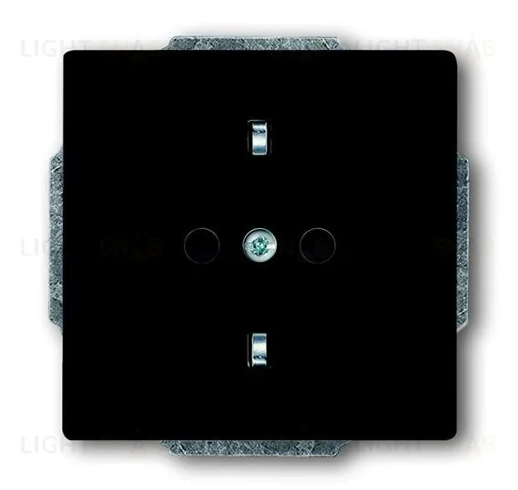 Розетка электрическая ABB Dynasty, безвинтовые клеммы (антрацит) 2CKA002011A6215 2CKA002011A6215