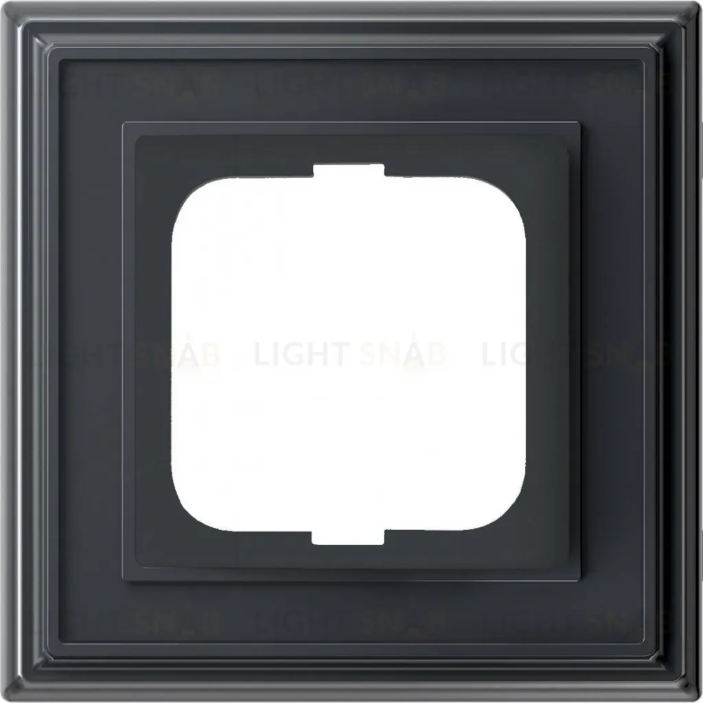 Рамка ABB Dynasty одноместная (антрацит) 2CKA001754A4605 2CKA001754A4605