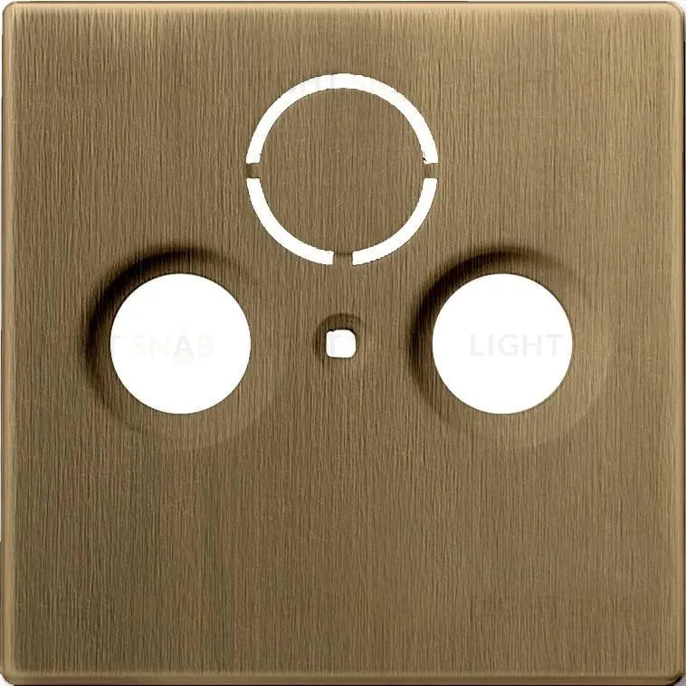Розетка ТВ + радио проходная ABB Dynasty (античная латунь) 2CKA000230A0268+2CKA001724A4362 2CKA000230A0268 + 2CKA001724A4362