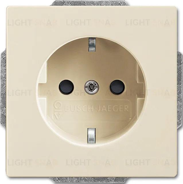 Розетка электрическая ABB 16А 250В, безвинтовые клеммы (слоновая кость) 2CKA002011A6214 2CKA002011A6214