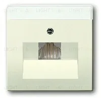 Розетка телефонная ABB Dynasty 1 разъем RJ-41 (слоновая кость) 2CKA000230A0378+2CKA001710A3147 2CKA000230A0378 + 2CKA001710A3147