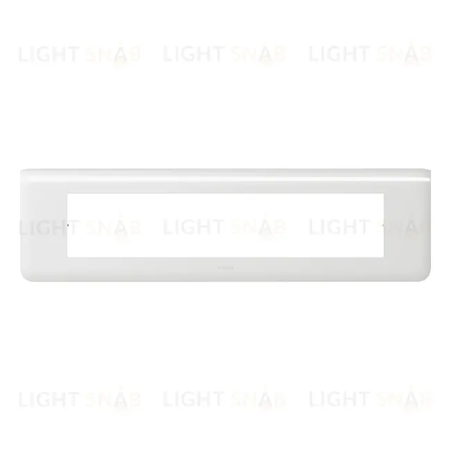 Рамка горизонтальная Legrand Mosaic на 10 модулей, белая 78810+80254 78810 + 80254