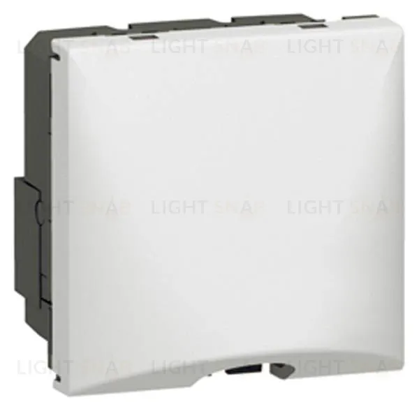 Вывод кабеля Legrand Mosaic, 2 модуля белый 77550 77550