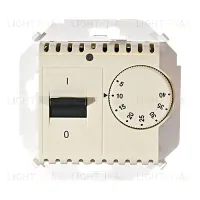 Терморегулятор для теплого пола с датчиком Simon 15, 16А/230В, 3600Вт, бежевый 1591775-031 1591775-031