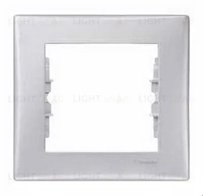 Рамка одноместная Schneider Sedna (алюминий) SDN5800160 SDN5800160