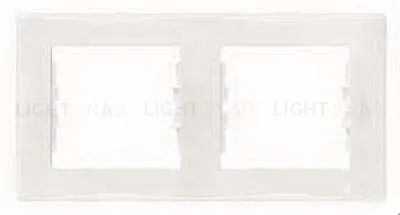 Рамка двухместная горизонтальная Schneider Sedna (бежевый) SDN5800347 SDN5800347