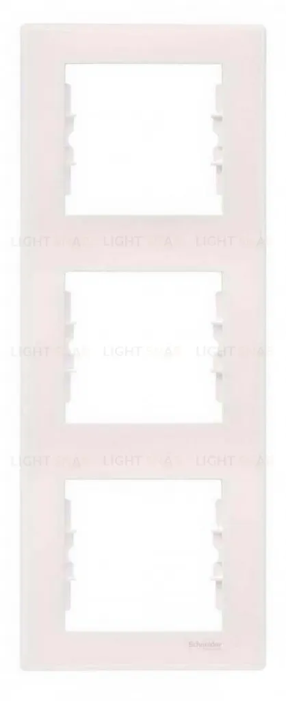 Рамка трехместная вертикальная Schneider Sedna (бежевый) SDN5801347 SDN5801347