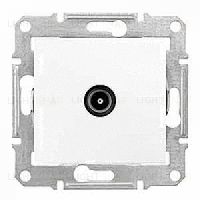 Телевизионная розетка оконечная Schneider Electric Sedna, 1 dB, белый SDN3201621 SDN3201621