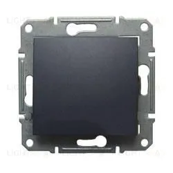 Выключатель одноклавишный перекрестный Schneider Electric Sedna (из 3-х мест), графит SDN0500170 SDN0500170