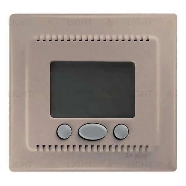 Терморегулятор для теплого пола с функцией комфорт Schneider Electric Sedna, титан SDN6000268 SDN6000268