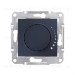Светорегулятор поворотный Schneider Electric Sedna 25-325 Вт/Ва, графит SDN2200670 SDN2200670