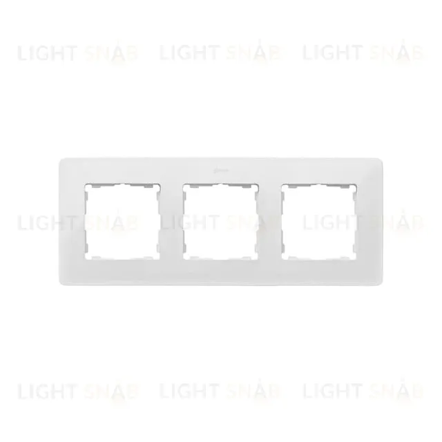 Рамка Simon 82 Detail Original, 3 поста (теплая белая) 8200630-029 8200630-029