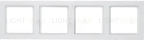 Рамка четверная Berker Q.3 полярная белизна с эффектом бархата 10146099 10146099