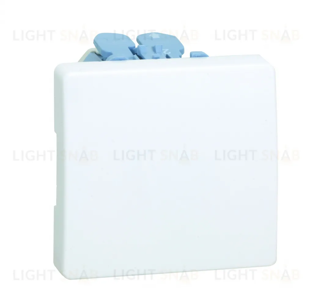 Одноклавишный перекрестный выключатель (с 3-х мест) Simon 27 (Белый) 27251-65 27251-65