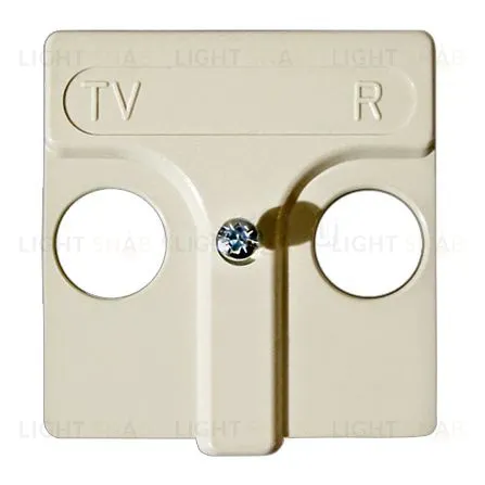 Розетка TV/R оконечная Simon 27 (слоновая кость) 75488-39+27053-31 75488-39 + 27053-31