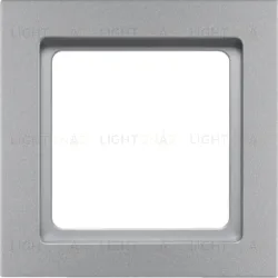 Рамка одинарная Berker Q.3 алюминий с эффектом бархата 10116094 10116094