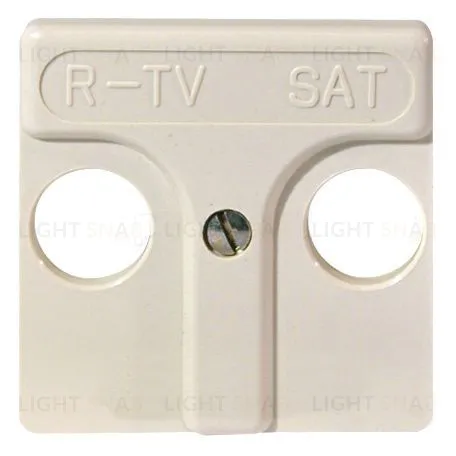 Розетка TV/R/SAT проходная Simon 27 (слоновая кость) 75467-69+27097-31 75467-69 + 27097-31
